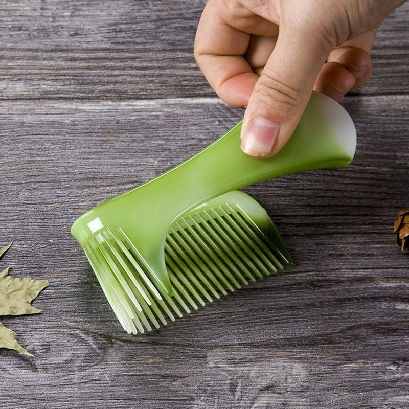 

Набор из 10 зеленых расчесок для волос для женщин и мужчин, инструмент для укладки волос, грубая, тонкая расческа зелёный