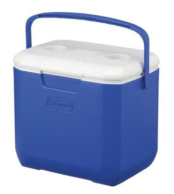 Coleman Cooler Box Excursion Cooler 30QT Kapacita přibližně 28L 2000027861 Modrá/Bílá