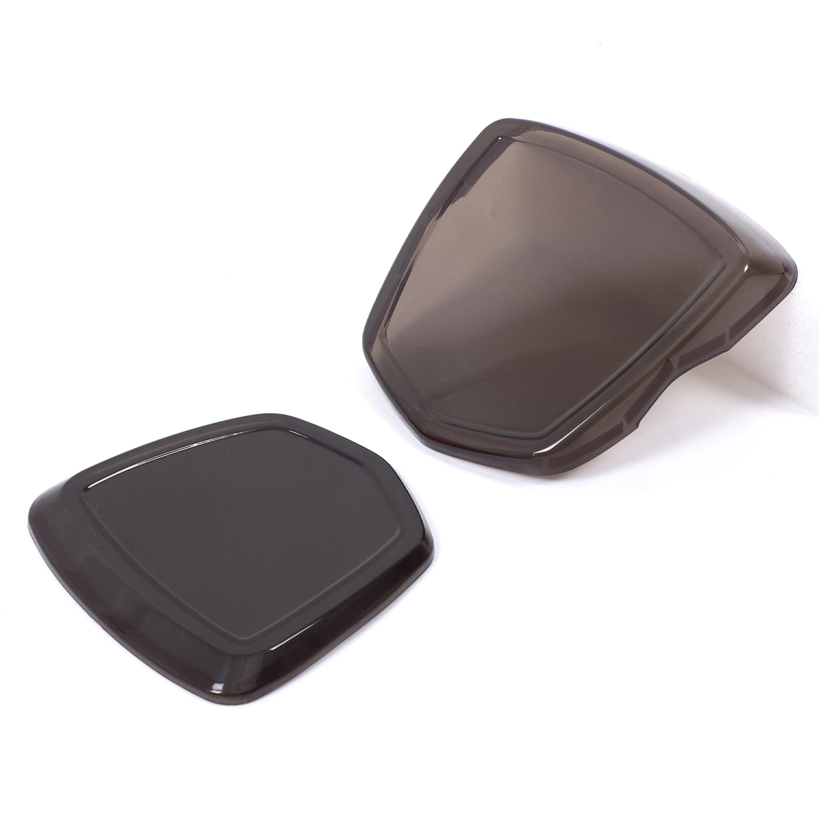 

Hcilloend Set of Emblem Logo Emblem and Badge Covers for the New Abarth 595 and 695 Made of Easy Decorative Exterior Custom Car Supplies 2-Piece серый