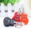 Tiny Guitar Keychain Keyring Music Style Pendant Charms Worlds Smallest
