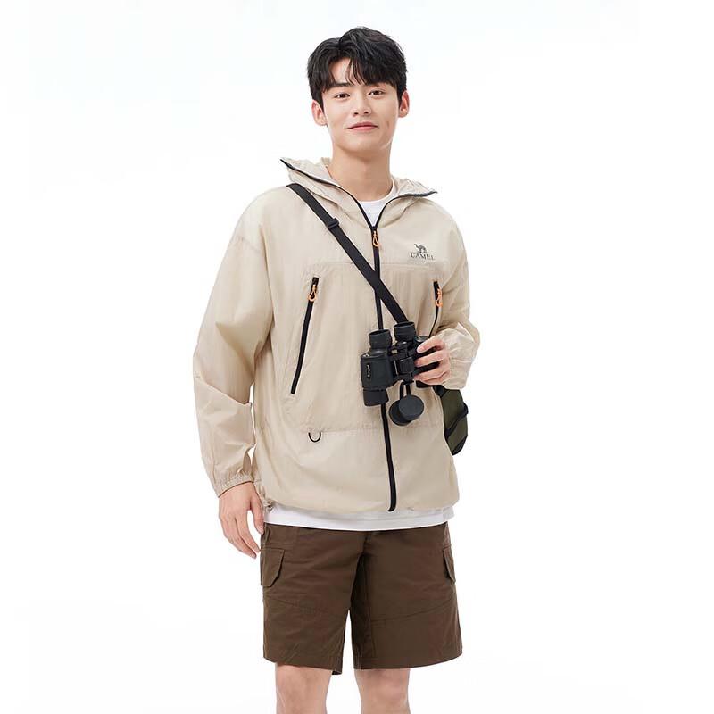 CAMEL Unisex Breathable Cooling Sun Protection Jacket