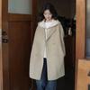 Korean Style Double-Sided Wool Coat - Elegant, Versatile Mid-Length for Women (Spring & Autumn)