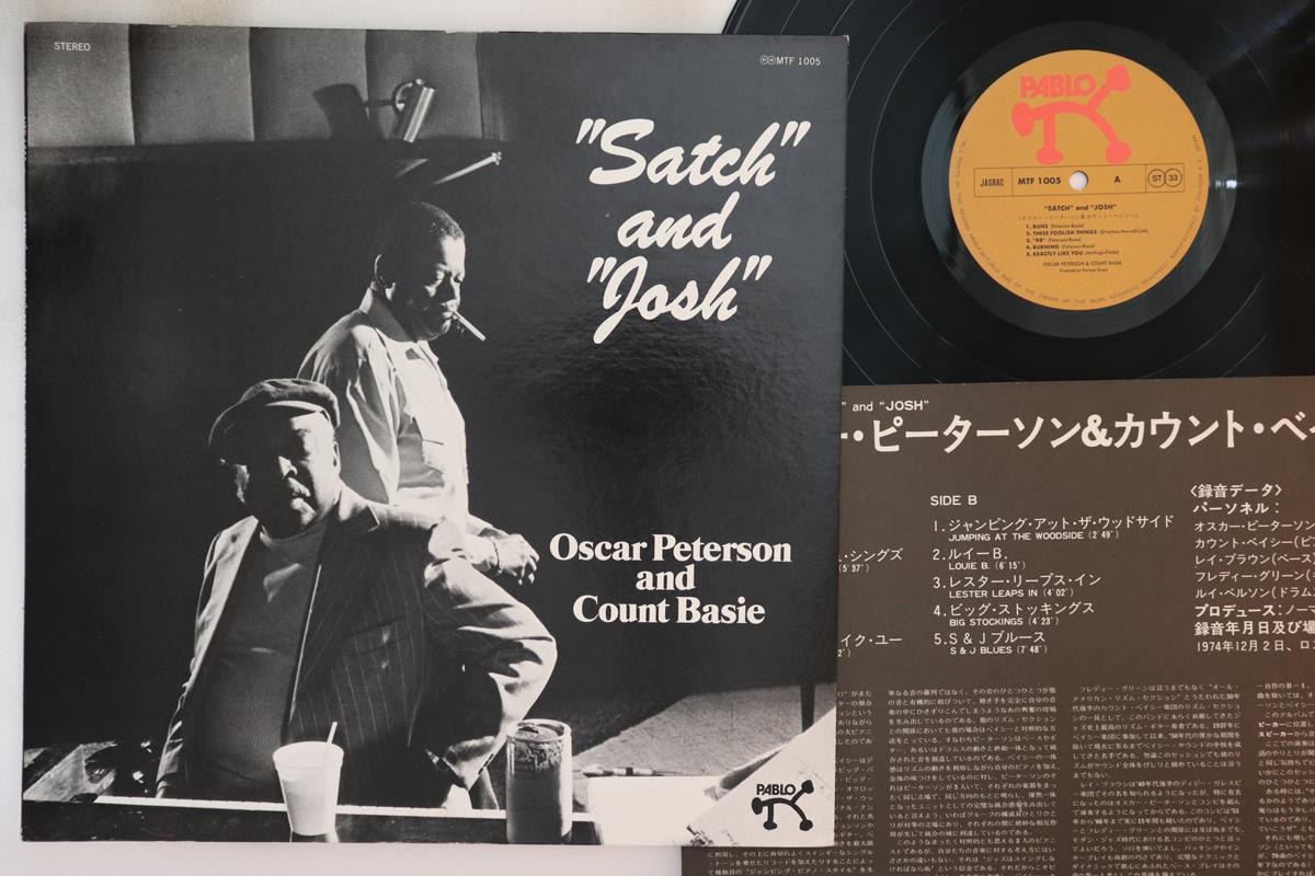 

LP Record OSCAR PETERSON, COUNT BASIE - Satch And Josh MTF1005 PABLO 1975 Japan Jazz