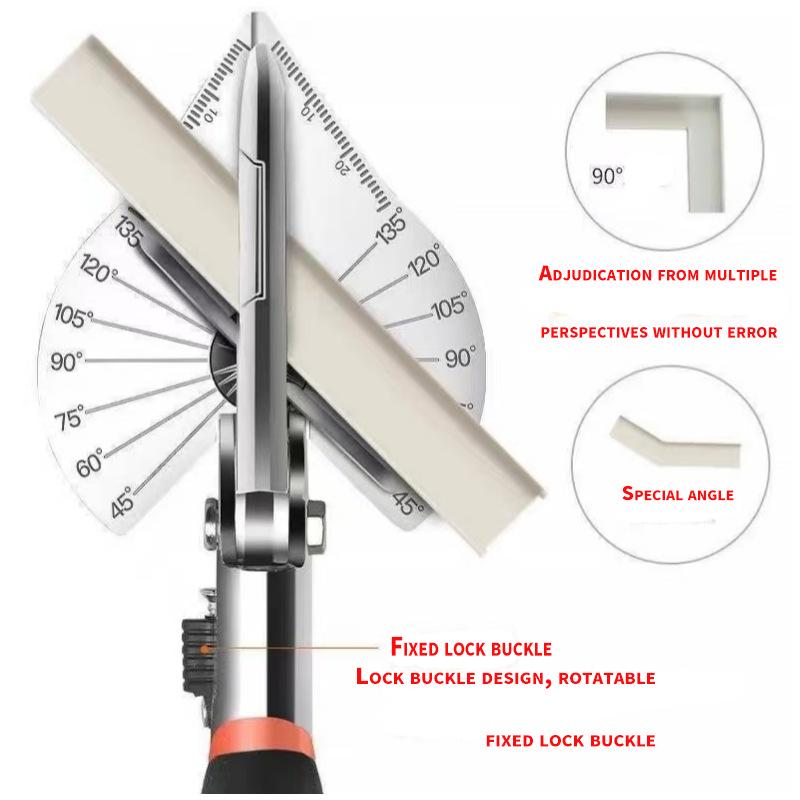 Multifunctional 45° Angle Cut Trunking Scissors for Woodworking & Electrical Work
