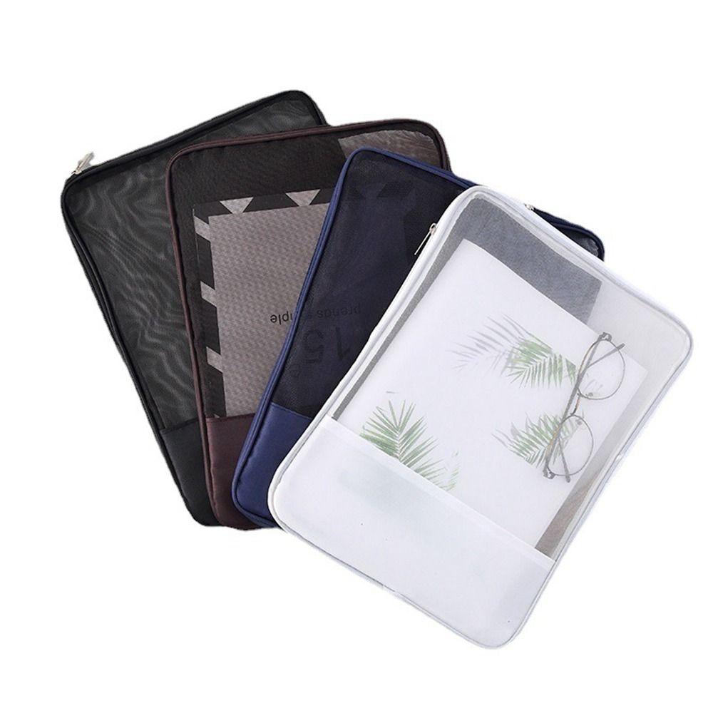 School Storage Wallet Expanding Wallet Document Organiser Grid File Bag A4 File Folder Bag