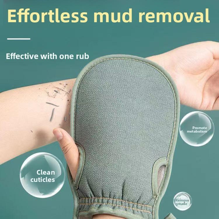 Exfoliating Bath Towel Reusable Shower Scrubber for Gentle Skin Cleansing