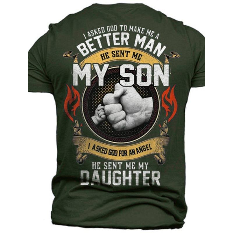 Summer Men's Short Sleeved 3D Digital Printed T-shirt with Street Trendy Patterns