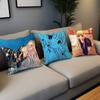 C-Chobits soft Pillow Case for Sofa comic Living Room anime Home office Decor Protective Covers Without manga Pillow-Insert
