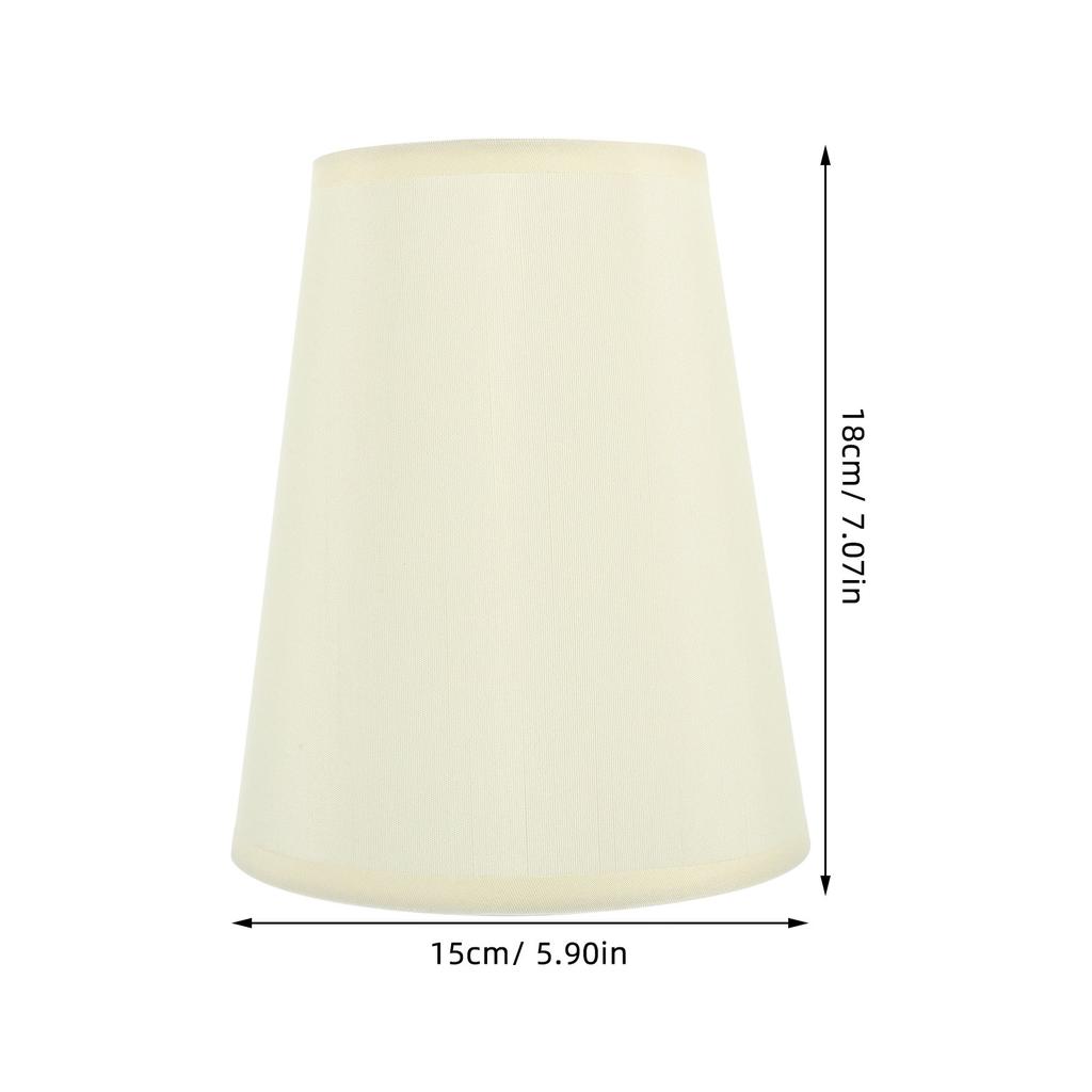 Einfacher Eleganter Lampenschirm für Schreibtischlampe E14 Fassung Kompakte Lichtabdeckung Kleine Lampenschirme Tisch Schlafzimmer Dekoration