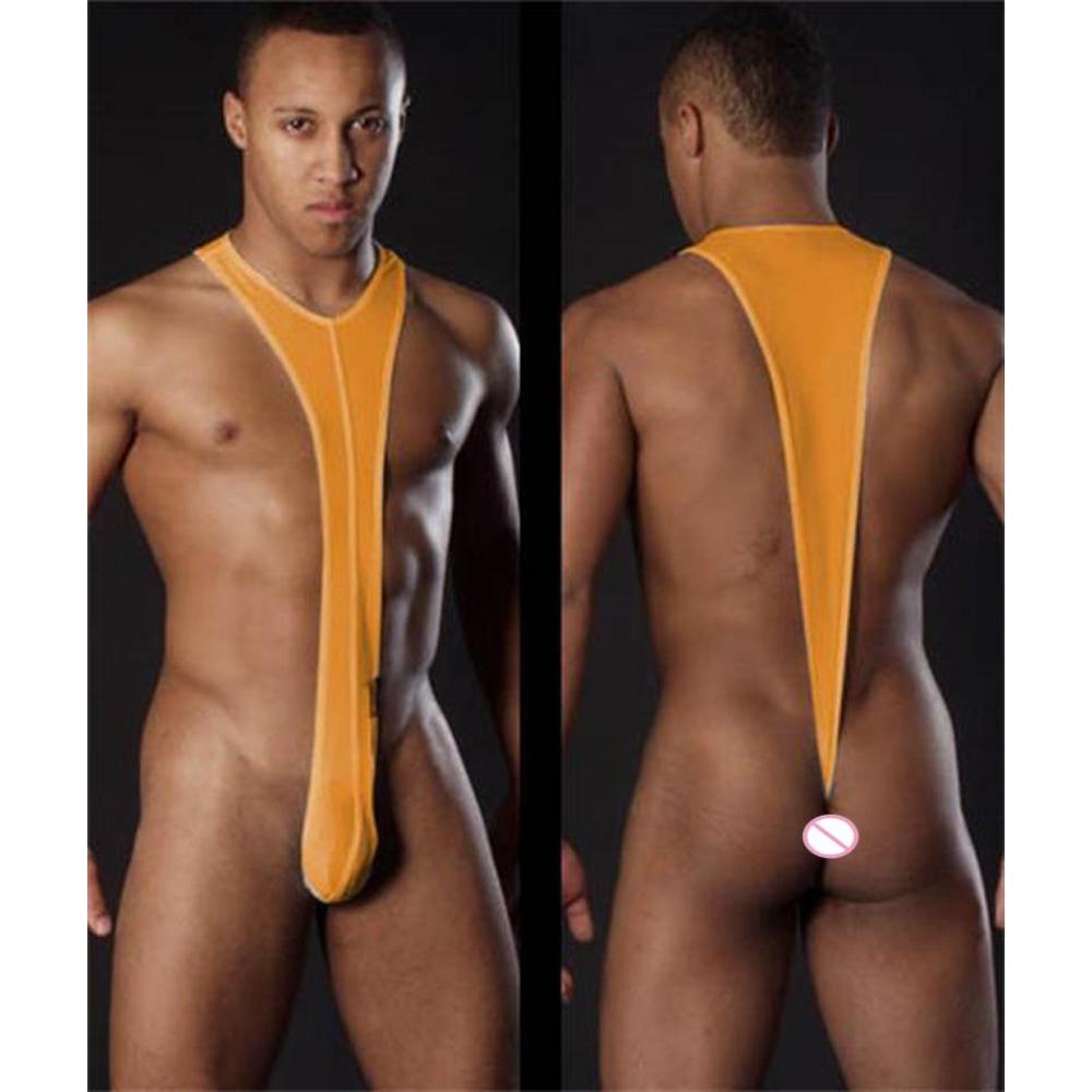 SM Bodysuits Man Erotic Sexy Strap G-string Men's Sex Borat Mankini Costume Male Intimate Porno Pajamas Sex Low-waist Gay Thongs