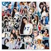 50 ITZY Graffiti Stickers - Personalized Korean Girl Group Lee Chae-ryeong Decals for Phones and Motorcycles