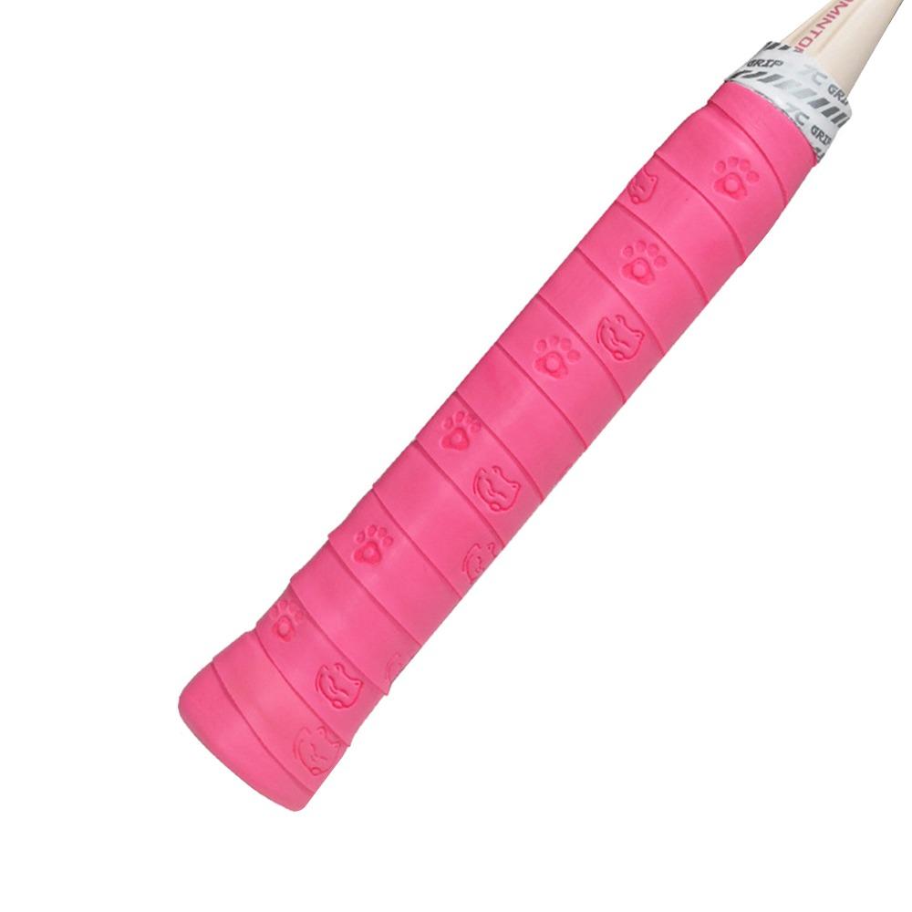 Cat Claw Print Badminton Racket Grips Wrap Sweat-Absorbent Tennis Racket Grip Tape  Outdoor Sports