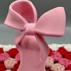 High Heels Jewelry Tray Pink Shoe Shaped Trinket Dish for Rings Earrings Necklaces Decorative Bowknot Desk Vanity Organizer for Women