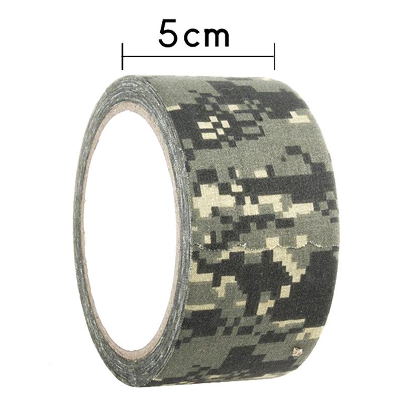 5M Outdoor Air Duct Camouflage Tape Hunting Waterproof Tape Camouflage Tape