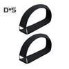 2/4/6/8/10Pcs Elliptical Leg Exerciser Pedal Strap Adjustable Fastener Tape Metal Buckle Strap Under-Desk Elliptical Machine Non-slip Foot Strap