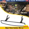 HD UTV Rear View Mirror Center Set 1.75" 2" - Adjustable Fit Polaris RZR Mirrors