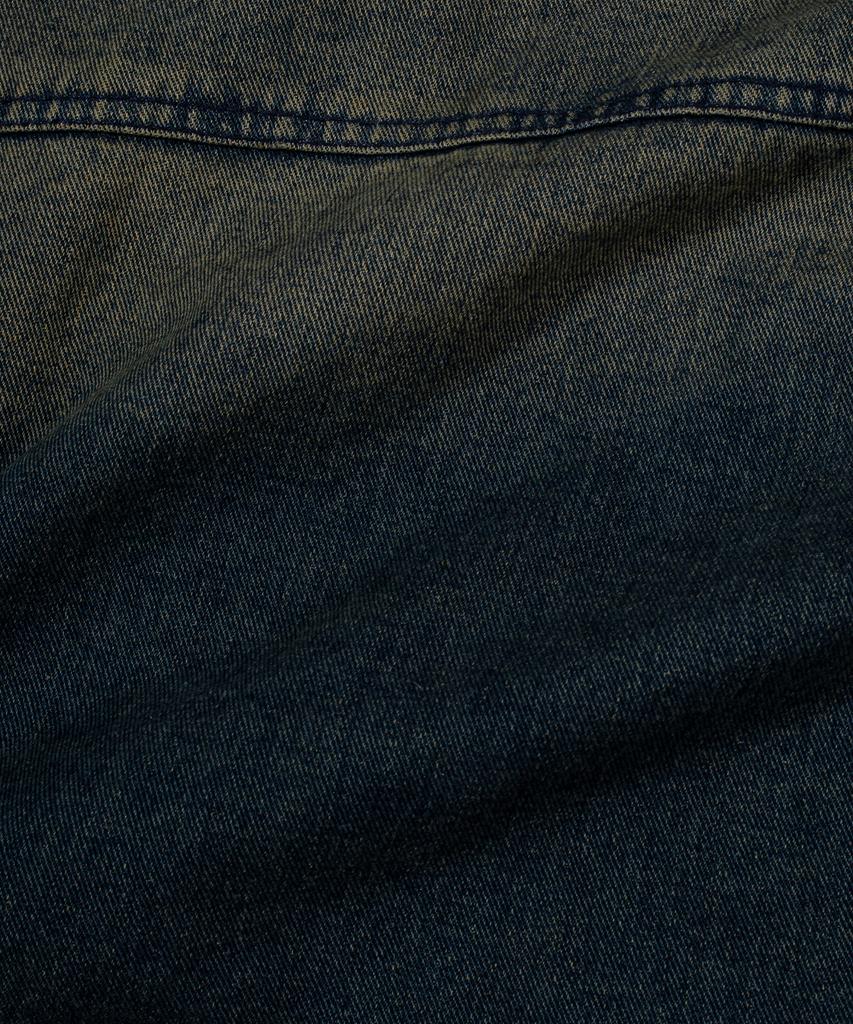 Moaa Washed Denim Rider Jacket (Jean Blue)