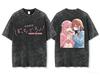 Hitori Gotoh Miku Nakano Bocchi The Rock! Double Sided Printed Crew Neck Short Sleeve T-shirt