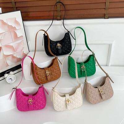 Underarm Bag for Women with Large Capacity Spring New Fashion Candy Color Fashionable High Value Handbag Shoulder Bag