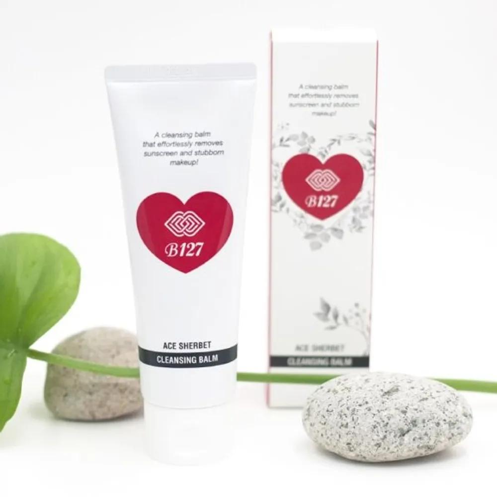 B127 Cleansing Balm Ace Sherbet Cleansing, Thoroughly Removes Oil Makeup, Gentle and Moisturizing Cleansing, Squeeze-out Balm 100ml