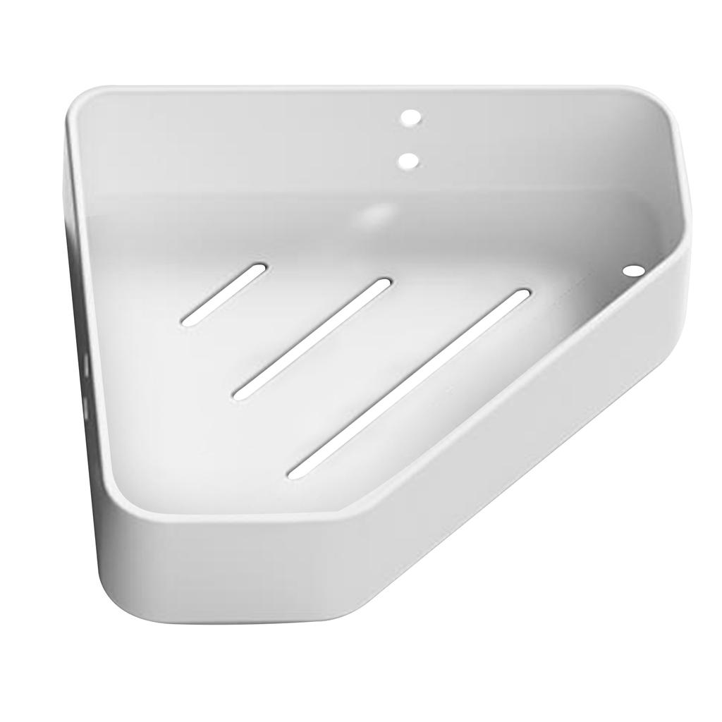 Wall Mounted Storage Shelving Rustproof Adhesive/Punched Shower Organiser For Living Room