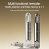 2In1 Threading Needle Threader Double Head Multifunctional Stitch Unpicker Picking Thread Remover Diy Sewing Accessories