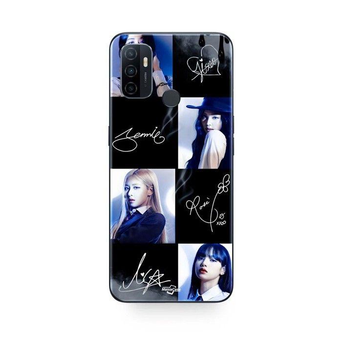 Coque pour Oppo A32 blackpink signature photo