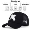 Unisex X Letter Embroidery Baseball Net Caps Spring And Summer Outdoor Adjustable Casual Hats Sunscreen Hat
