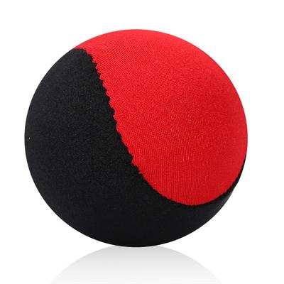 Pelota Saltarina de Agua para Exterior Piscina Playa Saltarín Juego Deportivo Juguete para Familia Amigos Negro+Rojo
