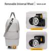 Women's Large Capacity Wheeled Travel Bag - Lightweight, Foldable, Universal Wheels