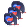3-10PK Compatible for DYMO Letra Tag Tapes A91330 A16952 12mm Plastic Label Tape For Dymo LetraTag LetraTag Plus LT100H Priner