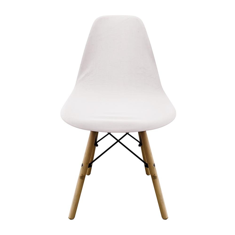

Stretch Slipcovers Elastic Seat Shell Chair Covers New Velvet Short Back Chair Cover Dining Room Bar Office Party Banquet 1PC