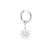 Clips d'oreille soleil en acier inoxydable pour hommes - Boucles d'oreilles personnalisées & Accessoires de piercing