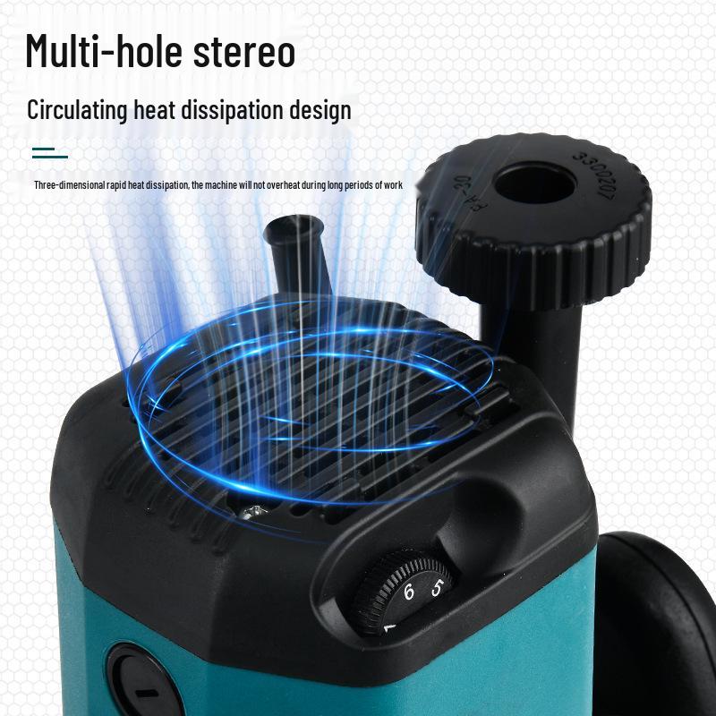 High-Power Multi-Functional Router: Industrial-Grade Bakelite Milling, Woodworking Engraving, Trimming, and Grooving Machine. Electric Tools.