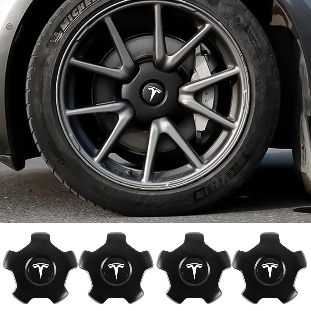 AKW1 180mm Car Wheel Center Hub Cover Cap For Tesla Model 3 Model Y Model S Model X Cybertruck Roadster Space X Juguete Auto Huncaps