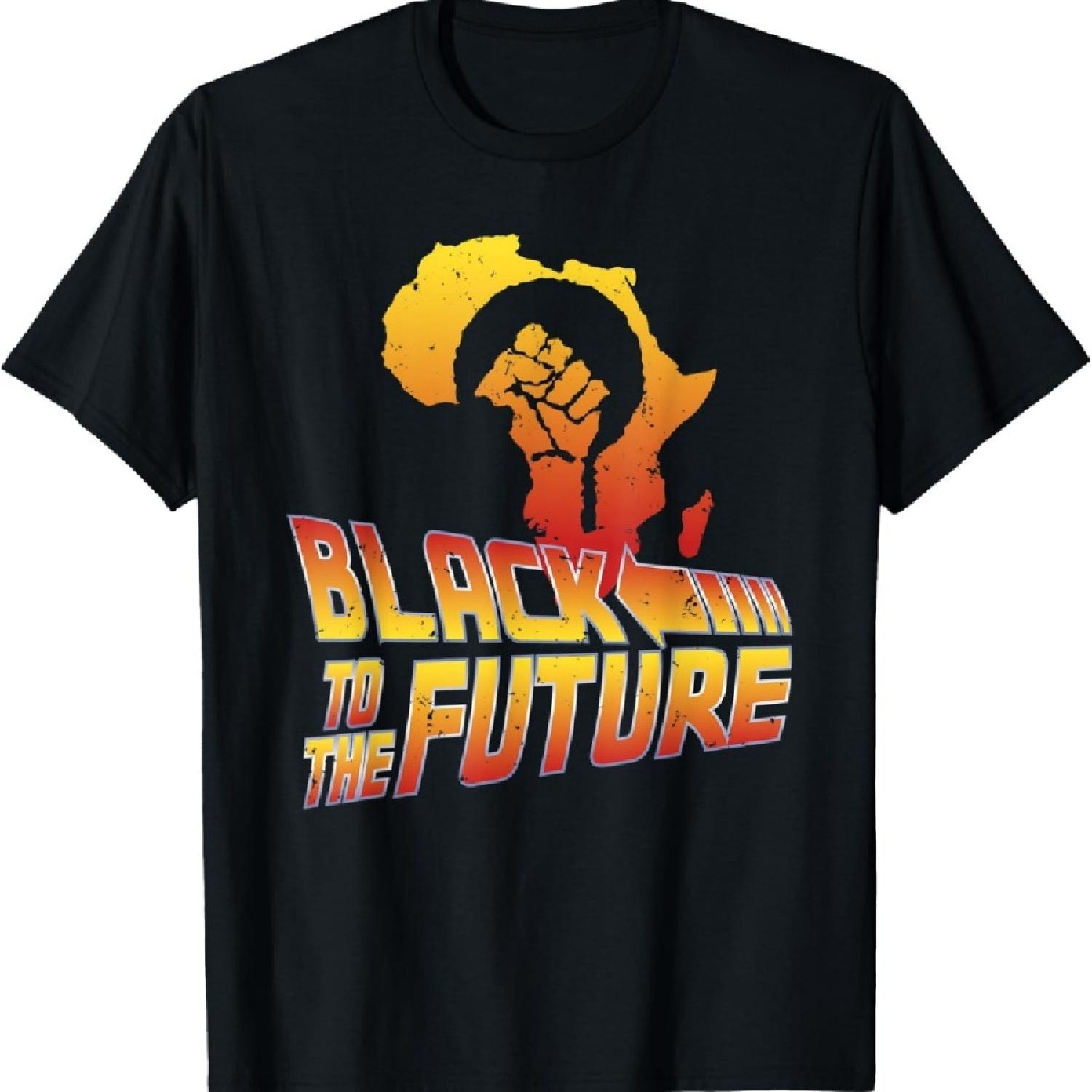 

Black To The Future Revolutionary Fist in Africa T-Shirt S
