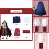 Role Play Outfit For Kids Adult One Piece Shanks Cosplay Costume Cloak