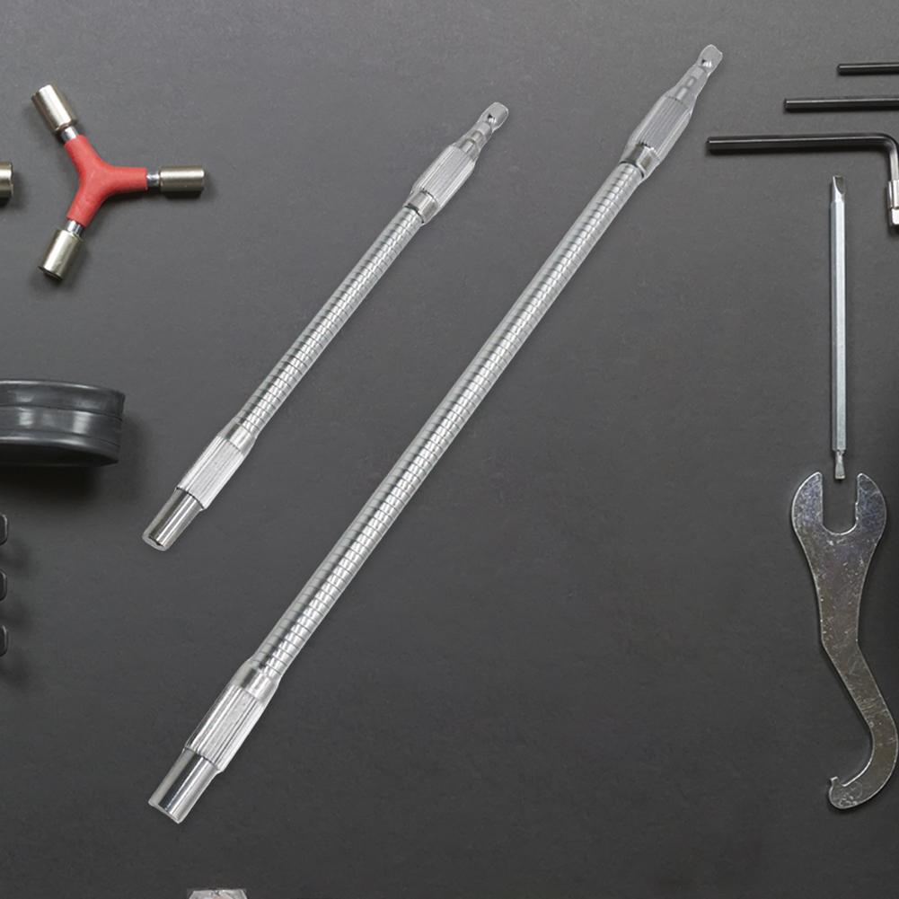 200/300mm Length Metal Flex Shaft Flexible Drill Bit Extension Hex Shank Quick Flexible Drill Bit Extension for Screwdriver
