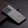 Case for Motorola Moto G77 G37 G17 Straight Wood Grain Faux Leather Phone Cover Funda for Moto G37 Case Capa