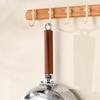 Hanyou 316L Stainless Steel Yukihira Soup Pot with Wooden Handle
