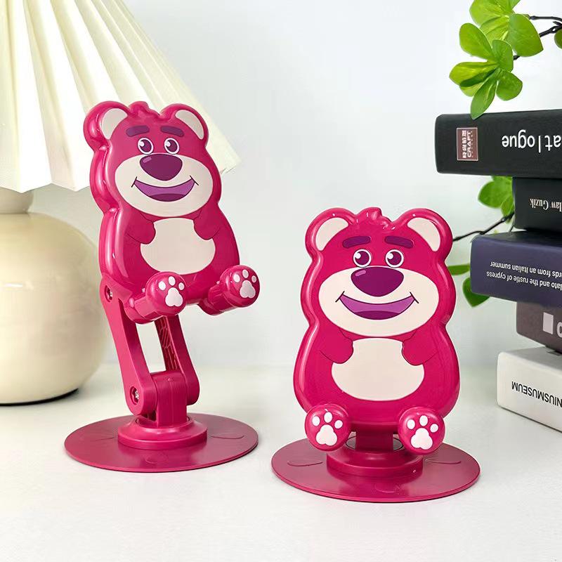 Rotating Cartoon Phone Stand: Cute, Portable, and Adjustable