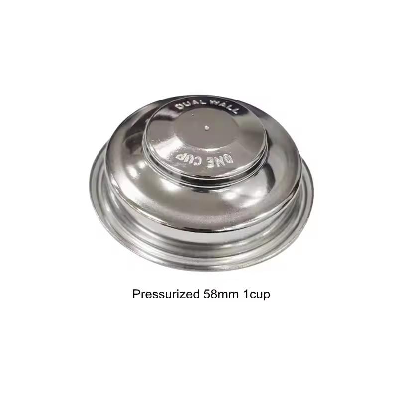 

304 Stainless Steel Espresso Bottomless Portafilter 58mm 2 Ears For Expobar/ROCKET/Lelit E61 Coffee Machine Barista Accessory 58mm E61 Group Head