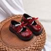 Spring and Autumn New Fashion British Style Girls Soft Sole Comfortable Leather Shoes