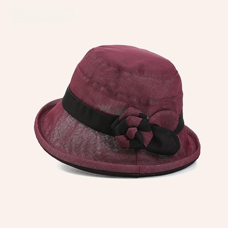 Summer Breathable Sun Hat For Seniors With Wide Brim And Adjustable Fit