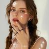 10pcs Flower Temporary Tattoo Stickers Butterfly Body Art Tattoo White Tattoo Stickers  Women Men