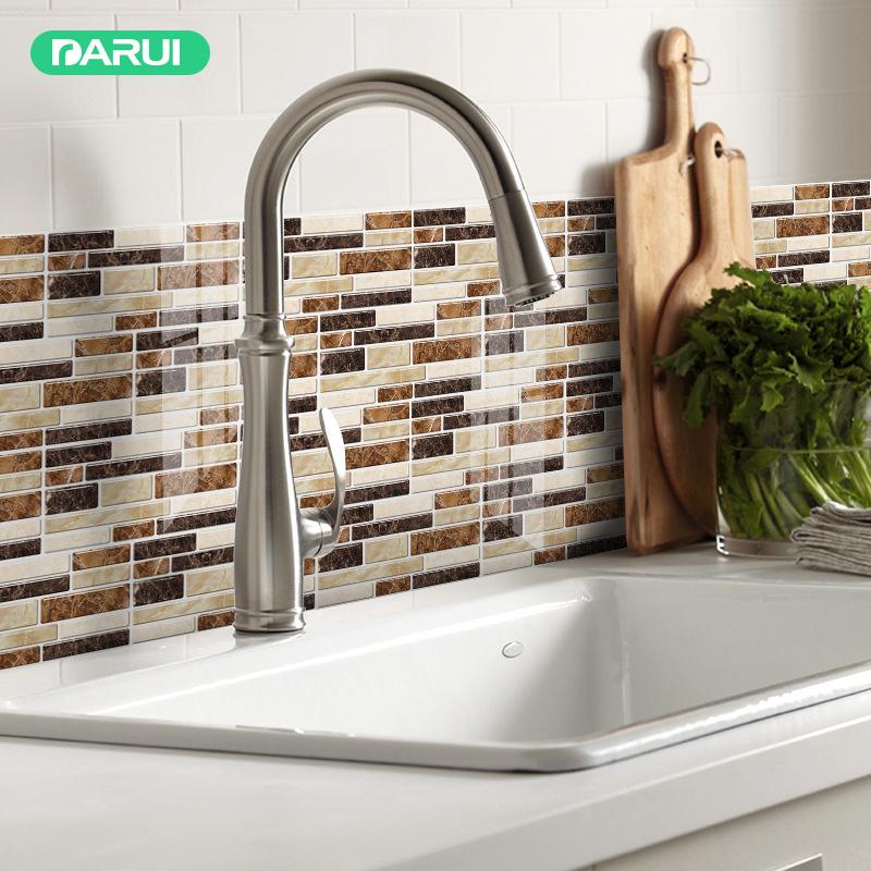 Autocolant de Bucătărie Rezistent la Ulei Tapet Cristal Marmură Simulație Autocolant Renovare Baie Autocolant Renovare Casă Veche Autocolant Faianță Autoadeziv