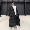 Thicken Lengthen Padded Jacket Women's Oversize Winter Korean Cotton Jacket Straight Bread Down Padded Coat Lady