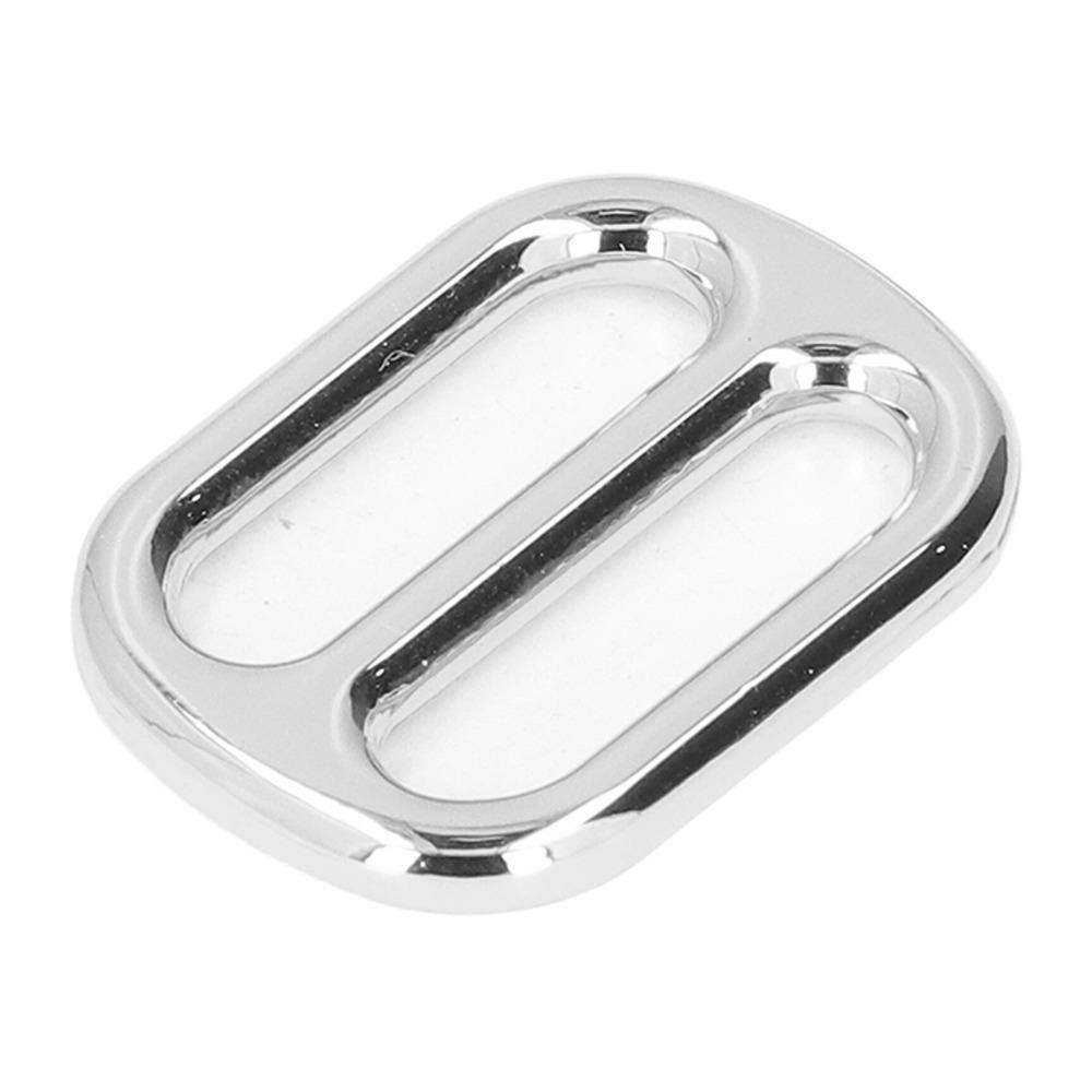 10PCS Flat Shape Strap Keeper Buckle Zinc Alloy Belt Slide Buckle Clothing Accessories