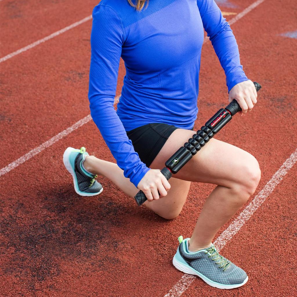 Japanese TRIGGERPOINT Grid Foam Roller Black 04416 Hard Model Myofascial Release Handheld [Genuine Product] STK-X