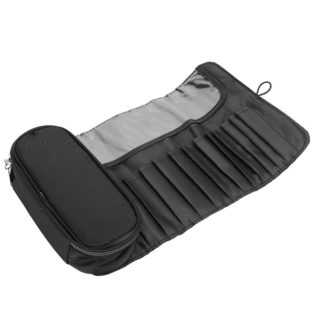 Portable Folding Cosmetic Tool Storage Bag Makeup Brush Lip Stick Cream Organizer Bag